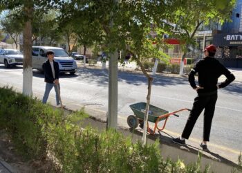 “ТАЗА ҚАЗАҚСТАН” СЕНБІЛІК ЖҰМЫСТАРЫ ӨТКІЗІЛДІ.