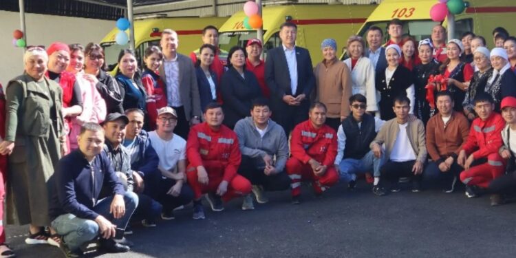 Түркістан облысында жедел жәрдем бекеті күрделі жөндеуден өткен ғимаратқа көшті.