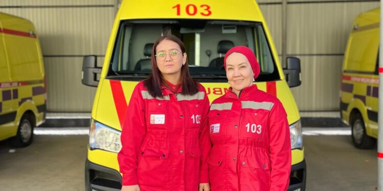 Жедел жәрдем бригадасы дер кезінде көмек көрсетті!