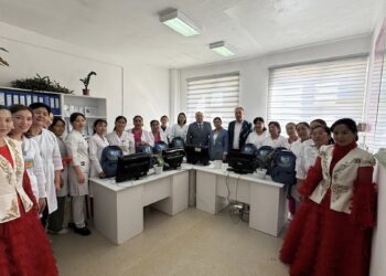 Отырар аудандық орталық емханасында Даму және ерте араласу орталығының ашылу салтанаты өтті.