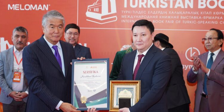 ТҮРКІСТАНДА «TURKESTAN BOOK FAIR» ХАЛЫҚАРАЛЫҚ КІТАП КӨРМЕ-ЖӘРМЕҢКЕСІ БАСТАЛДЫ.