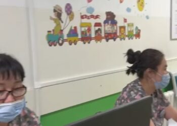 Түркістан облыстық балалар ауруханасында қабылдау бөлімі жаңартылды.