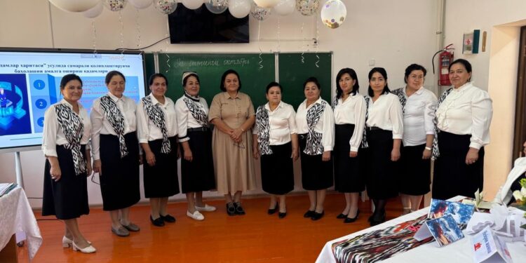 «Өзбек тілі мен әдебиеті сабақтарында жасанды интеллектіні қолдану жолдары» тақырыбында тәжірибелік семинар өтті.