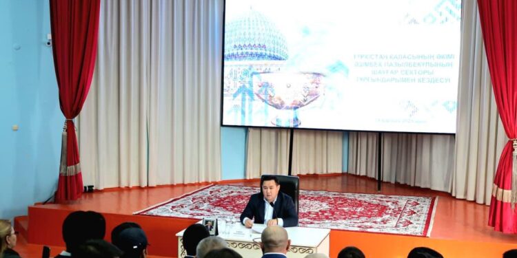 ТҮРКІСТАН ҚАЛАСЫ.ШАУҒАР ТҰРҒЫНДАРЫНЫҢ МӘСЕЛЕСІ ТЫҢДАЛДЫ.