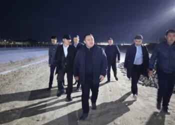 ТҮРКІСТАНДА 10 ГЕКТАР АУМАҚҚА ТҰҚЫМБАҚ ОРНАЛАСТЫРЫЛДЫ.