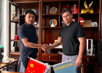 КӨГАЛДАНДЫРУ БОЙЫНША ТҮРКІСТАН МЕН ҚХР ҚАЛАЛАРЫ АРАСЫНДА КЕЛІСІМШАРТ ЖАСАЛДЫ.