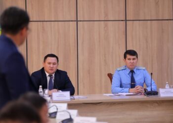 ҚҰҚЫҚБҰЗУШЫЛЫҚТЫҢ АЛДЫН АЛУ МӘСЕЛЕЛЕРІ ҚАРАЛДЫ.