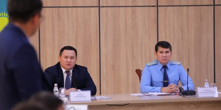 ҚҰҚЫҚБҰЗУШЫЛЫҚТЫҢ АЛДЫН АЛУ МӘСЕЛЕЛЕРІ ҚАРАЛДЫ.