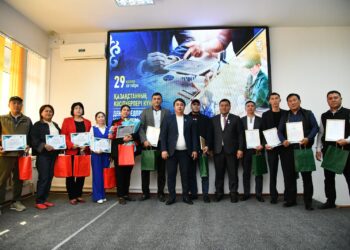 АУДАНДА КӘСІПКЕРЛЕР КҮНІ АТАЛЫП ӨТТІ.