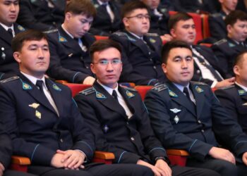 ТҮРКІСТАНДАҒЫ ЖАС МЕМЛЕКЕТТІК ҚЫЗМЕТШІЛЕР ФОРУМЫНДА АДАЛДЫҚ ПЕН ОТАНШЫЛДЫҚ ДӘРІПТЕЛДІ.