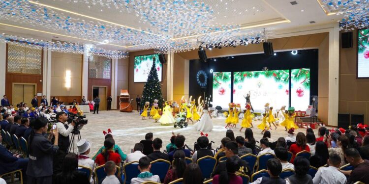 «ШЕКСІЗ ӘЛЕМ» АТТЫ ЖАҢА ЖЫЛДЫҚ МЕРЕКЕЛІК ІС-ШАРА ӨТТІ.