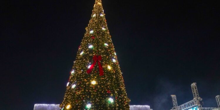 Түркістан қаласында Жаңа жыл мерекесіне орай «Жарқыра, Жаңа жыл шыршасы!» атты салтанатты кеш өтті.